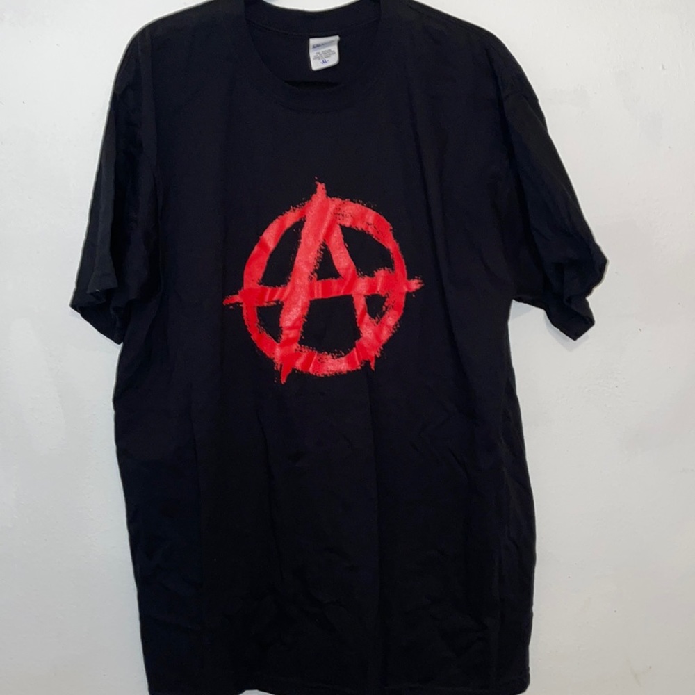 Black Anarchy Graphic Tee